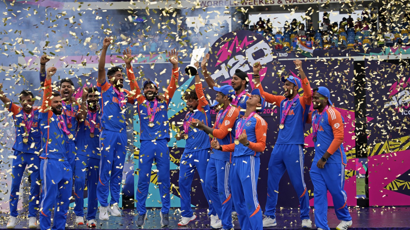 インドがT20ワールドカップで南アフリカを破りクリケットのタイトルを獲得 : –