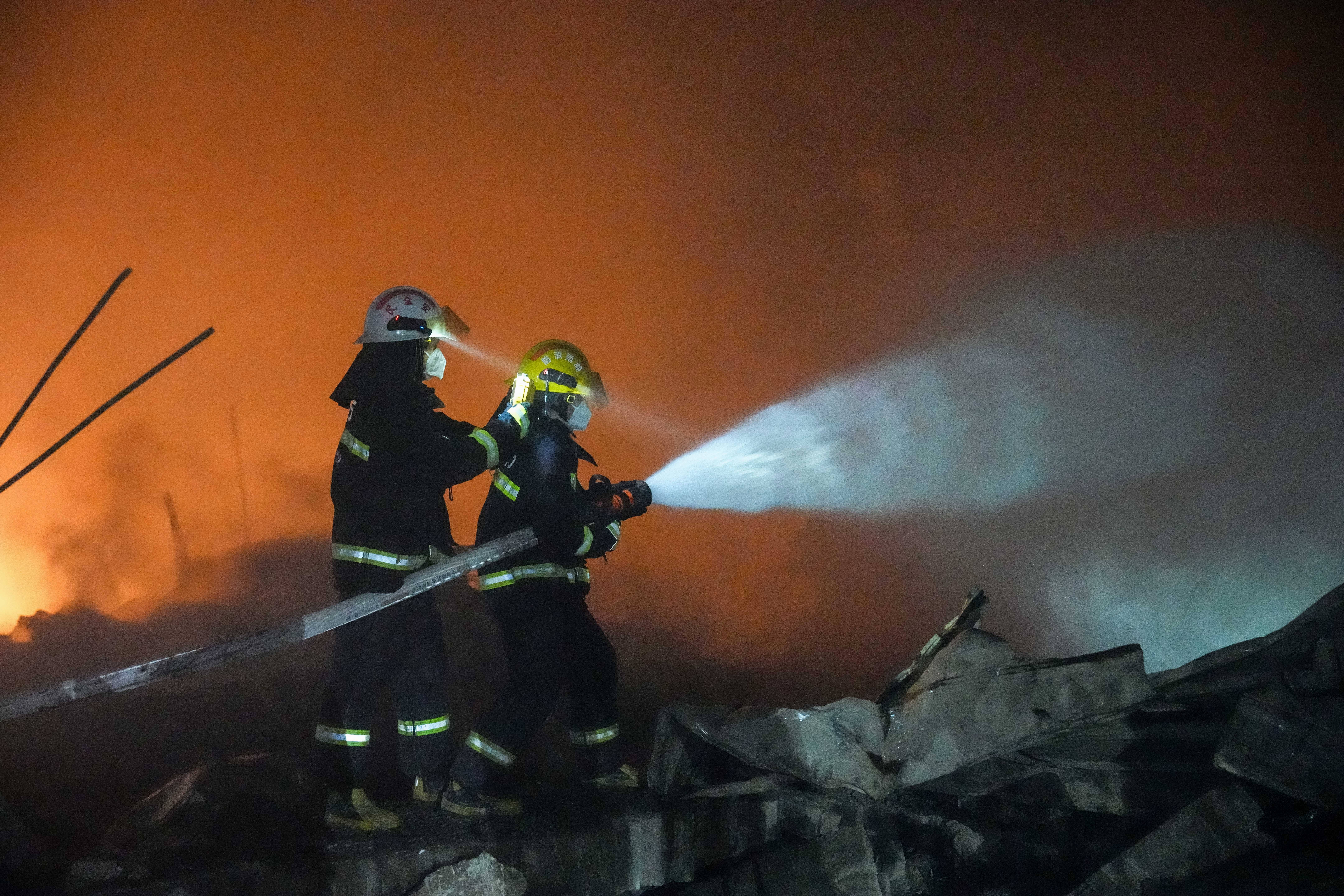 An explosion at a fireworks plant in China kills at least 26 people, state media says