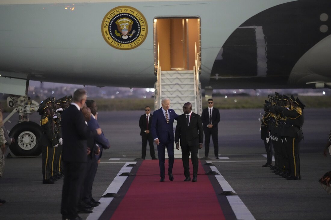 President Biden makes lengthy awaited journey to Africa