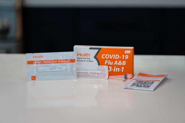 The FDA recently authorized the iHealth at-home test for the SARS-CoV2 virus and two strains of the flu virus.