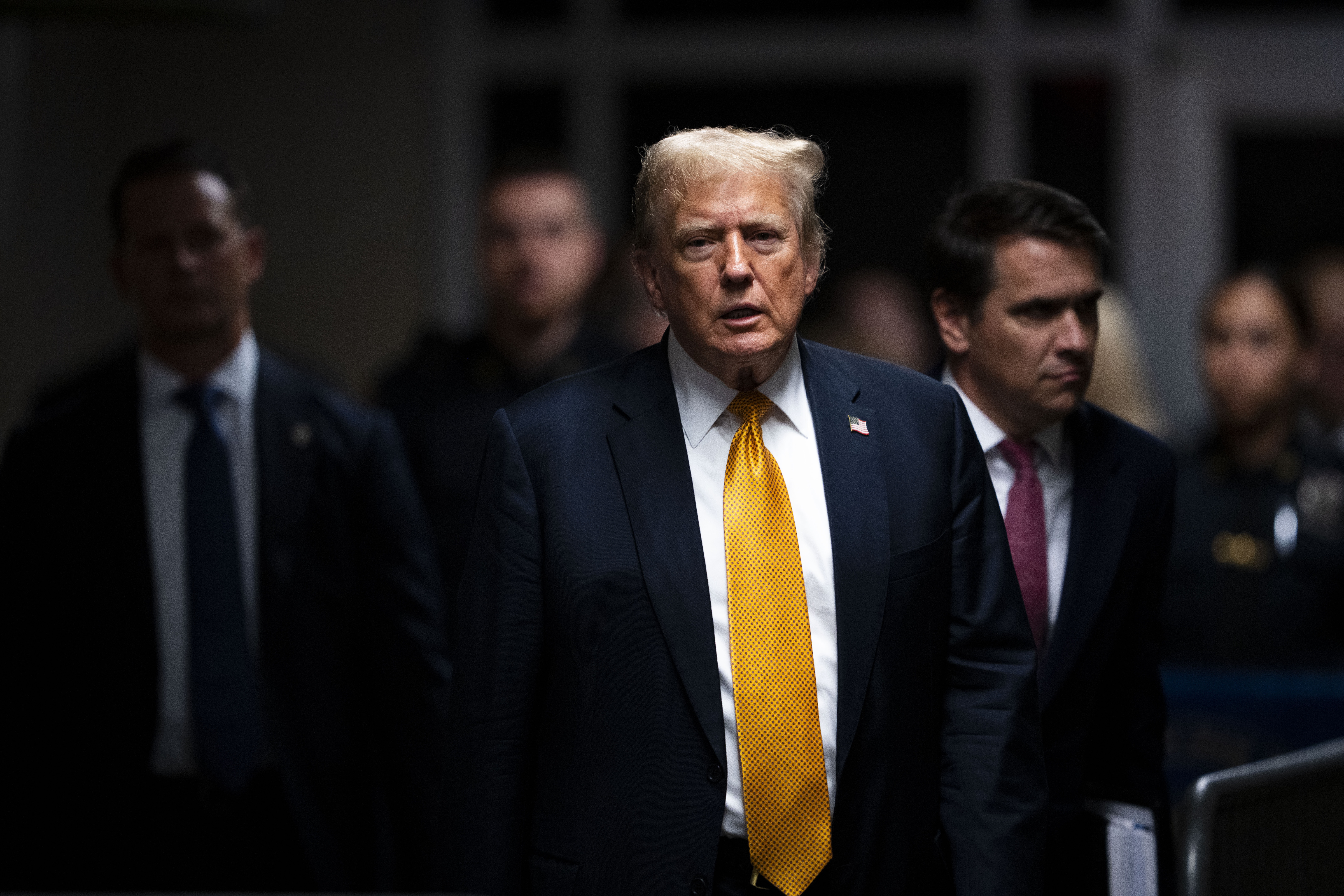 Jury finishes a 1st day of deliberations in Trump’s hush money case