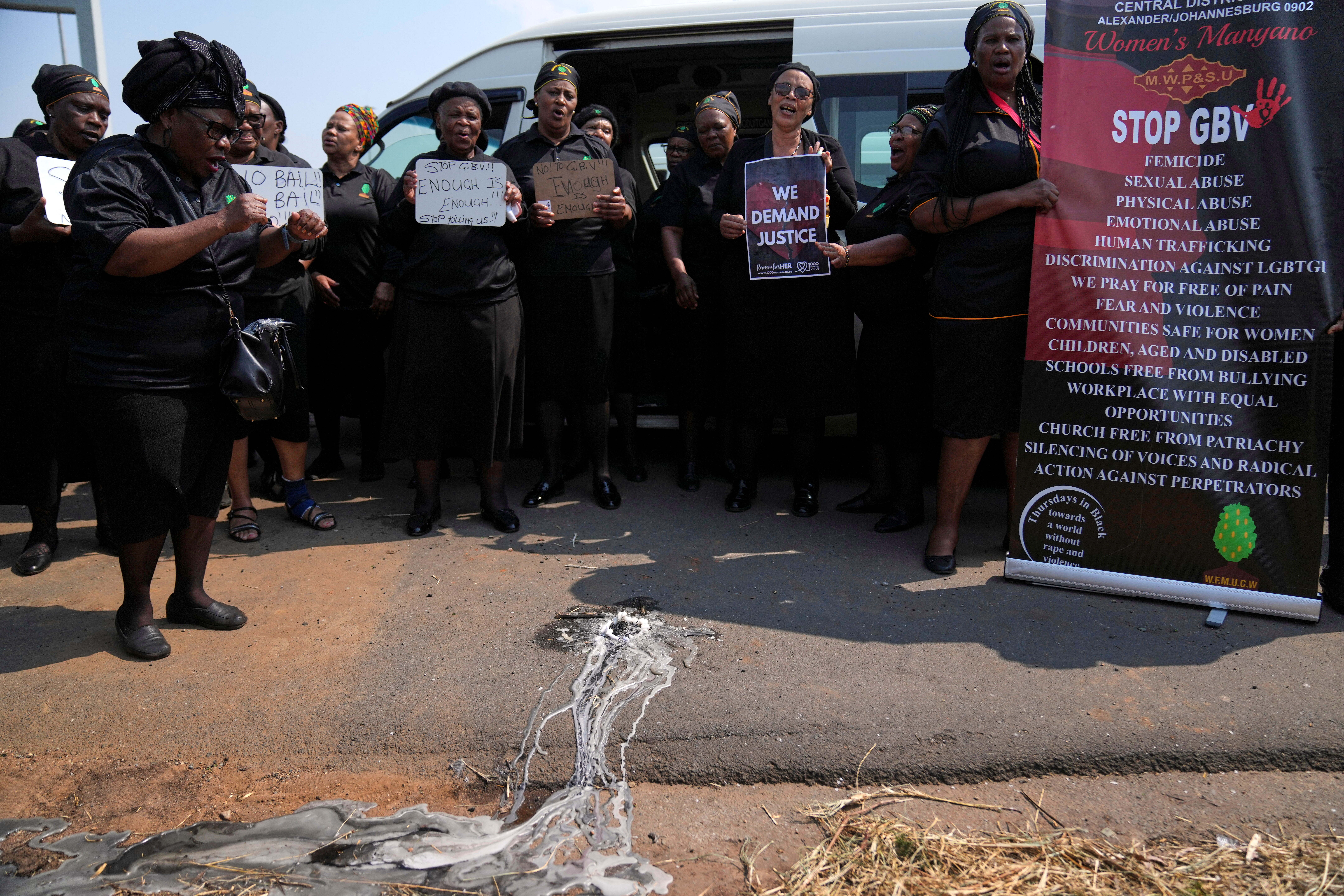 South Africa 'feels like a prison' for women amid spate of femicides