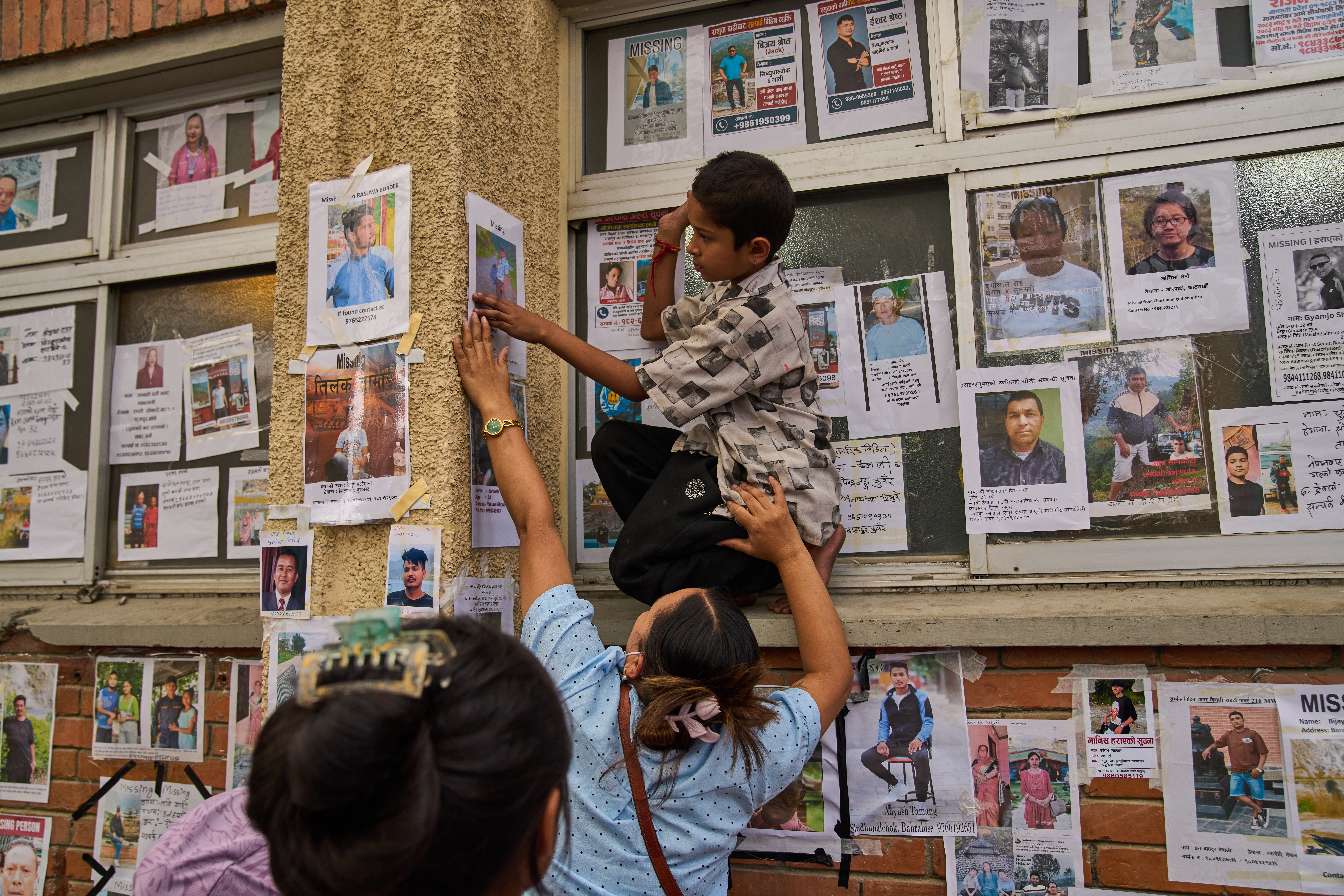 Families of pilgrims likely caught in floods are desperate for news from Nepal