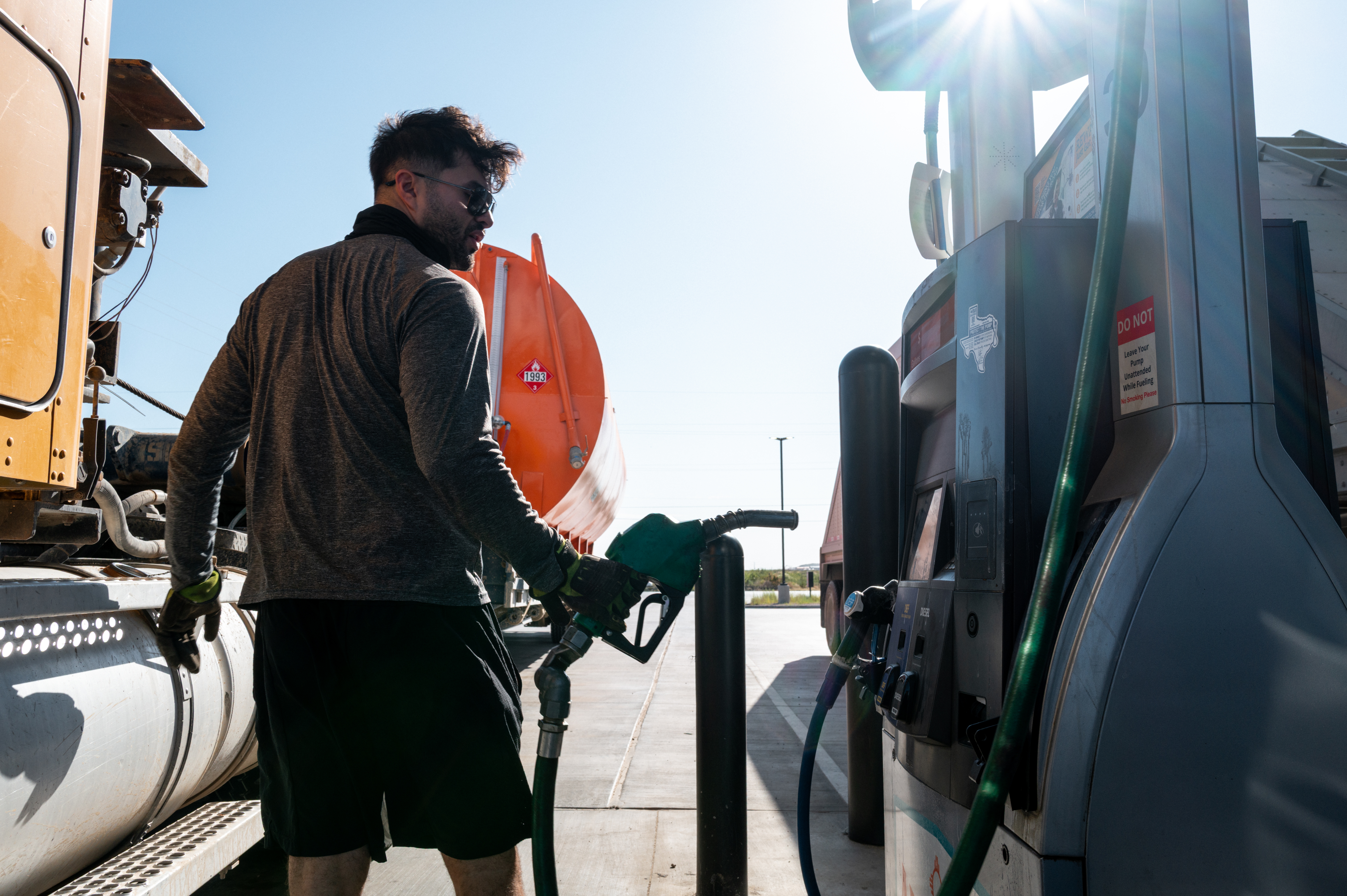 The price of diesel hits a record high
