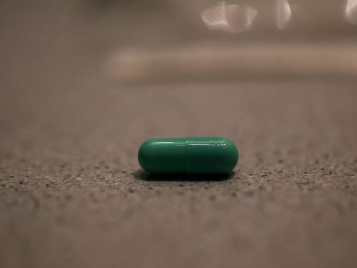 A dose of MDMA. The drug has been studied as a treatment for PTSD and FDA is now considering whether to approve it.