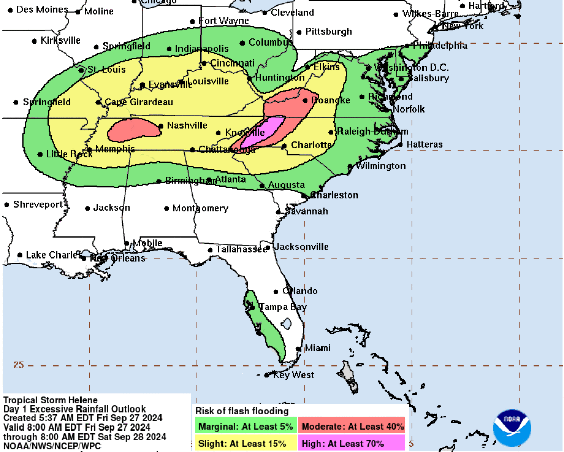 How to follow the latest local updates on Hurricane Helene : NPR