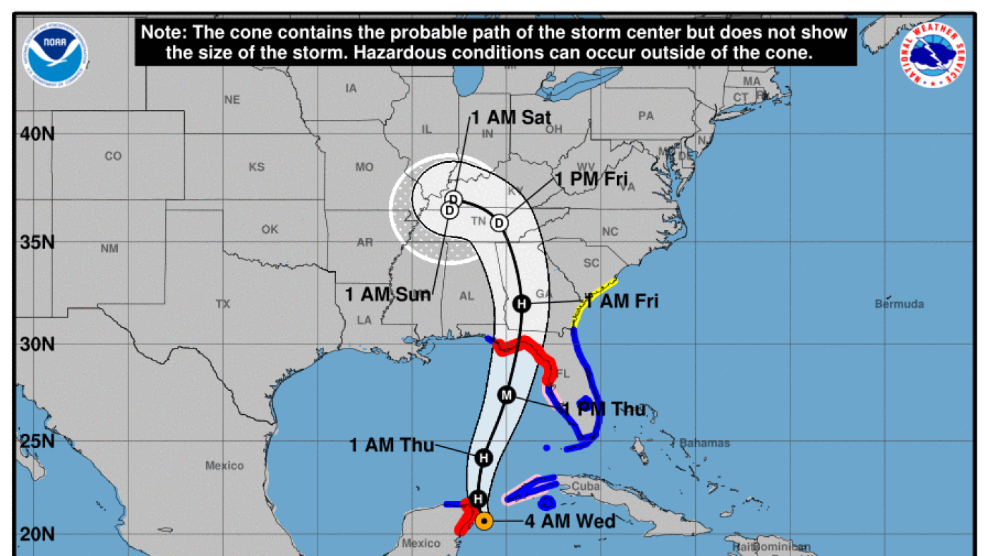 Tropical Storm Helene is forecast to become a major hurricane as it nears Florida Tropical Storm Helene is forecast to become a major hurricane as it nears Florida