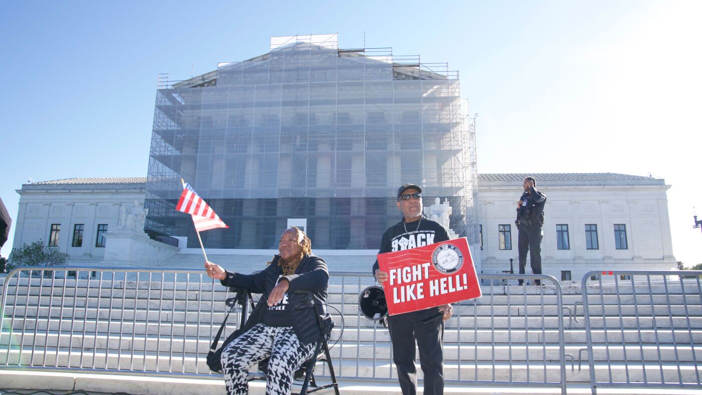 Supreme Court hears racial challenge to Louisiana redistricting : NPR