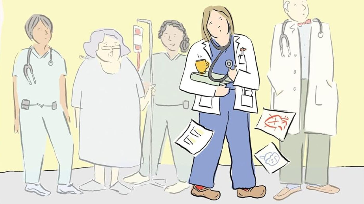 ‘Birini Gör, Birini Yap, Birini Öğret’ grafik anısıyla tıp fakültesine girin