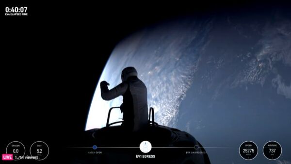 SpaceX Polaris Dawn astronauts conduct the first-ever private spacewalk