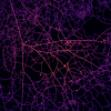 Arbuscular mycorrhizal fungi build efficient underground transportation networks to connect to the plants they trade with.