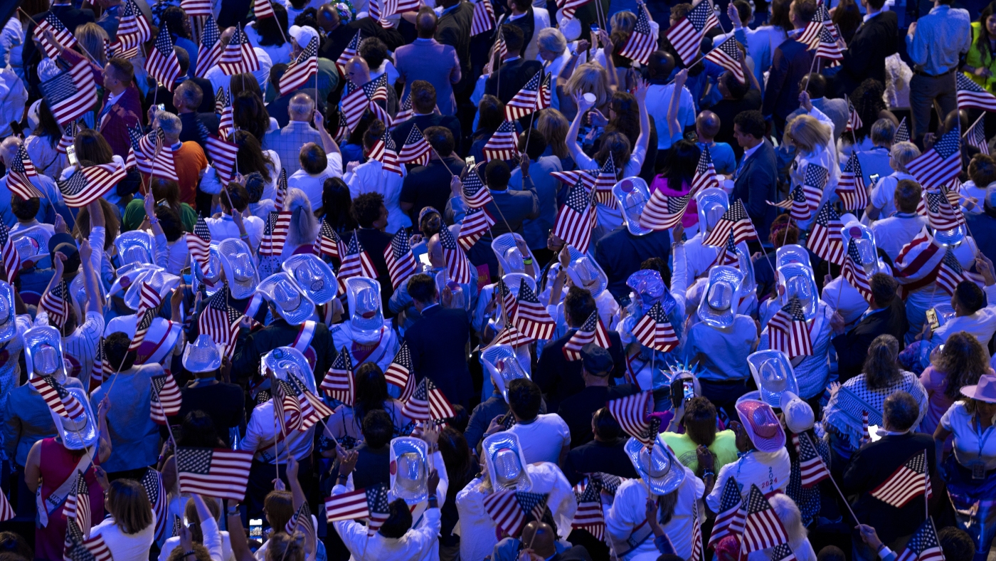 What we saw at the DNC in Chicago : The Picture Show : NPR