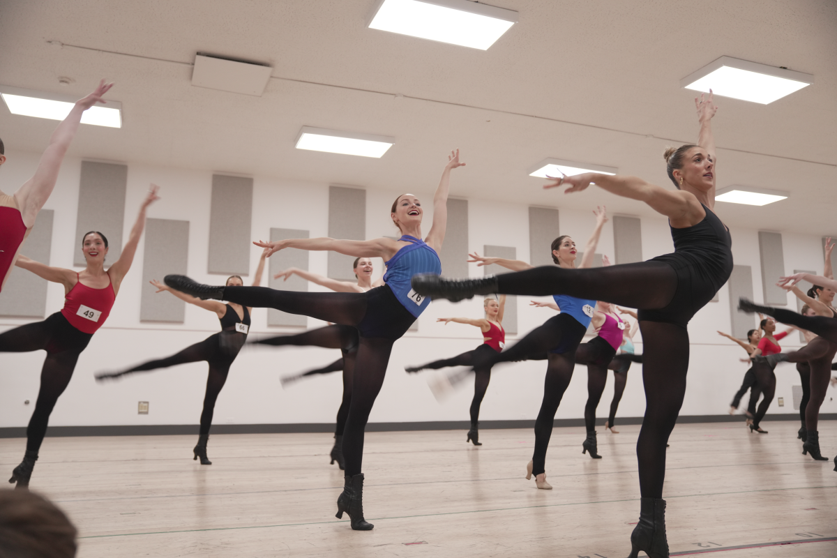 Rockette hopefuls had only a few minutes to dance in front of the director.