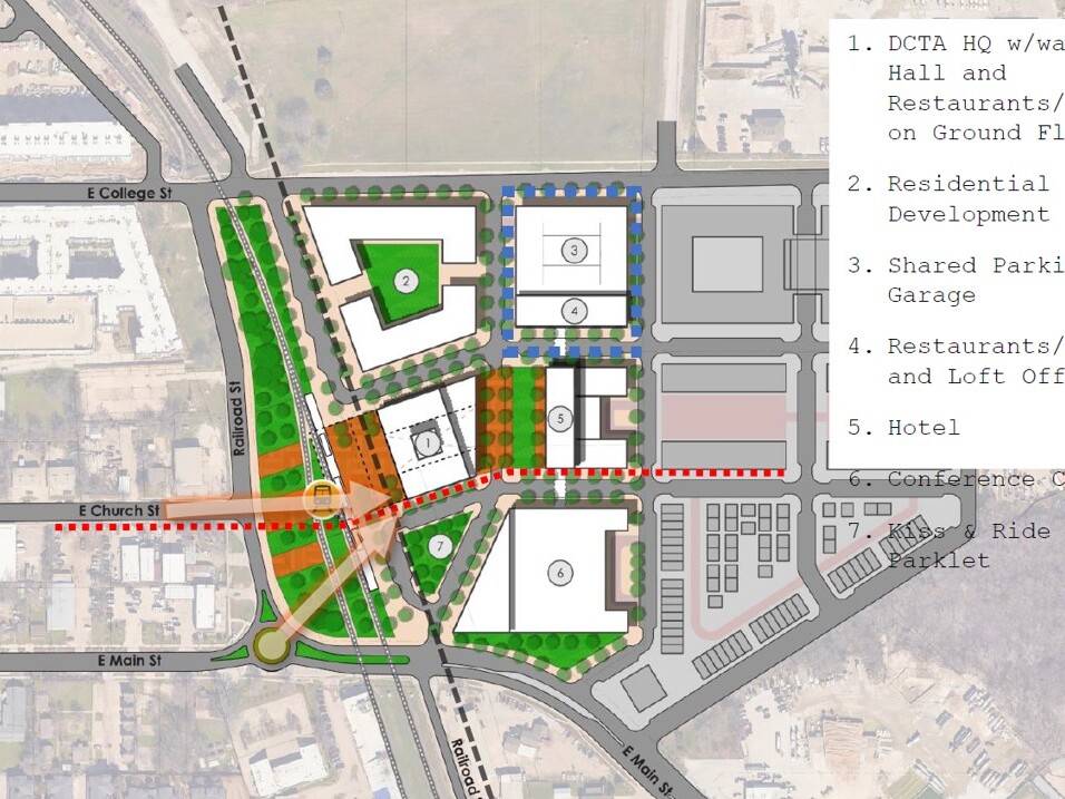 DCTA, Lewisville plan $40M expansion around Old Town Station