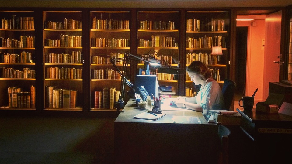 Special collections at the Boston Public Library.<br>