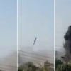 Screenshots of a cruise missile hitting a compound where an Iranian girl's school was struck killing around 175.