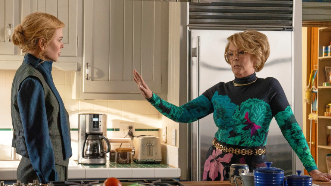 Nicole Kidman and Jamie Lee Curtis in Scarpetta