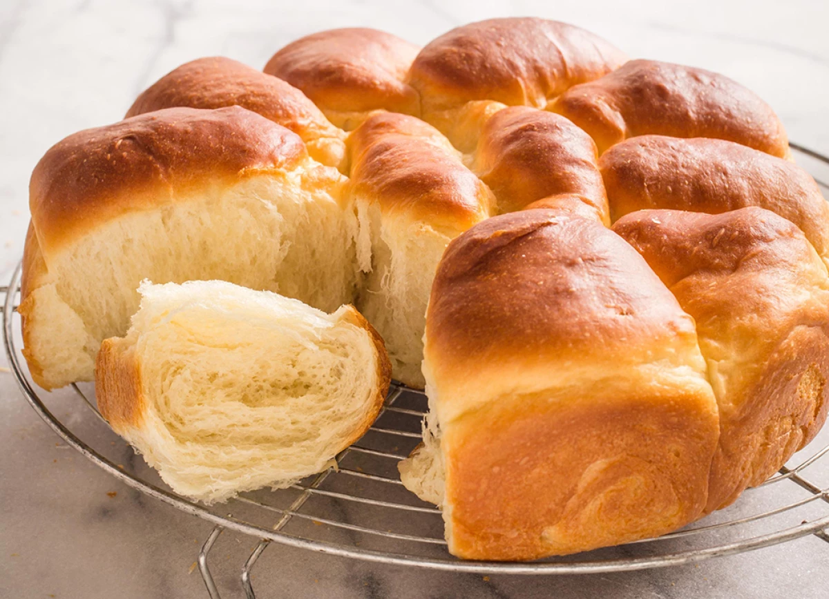These dinner rolls can be prepared weeks in advance, frozen and then fluffed back to life on Thanksgiving day.