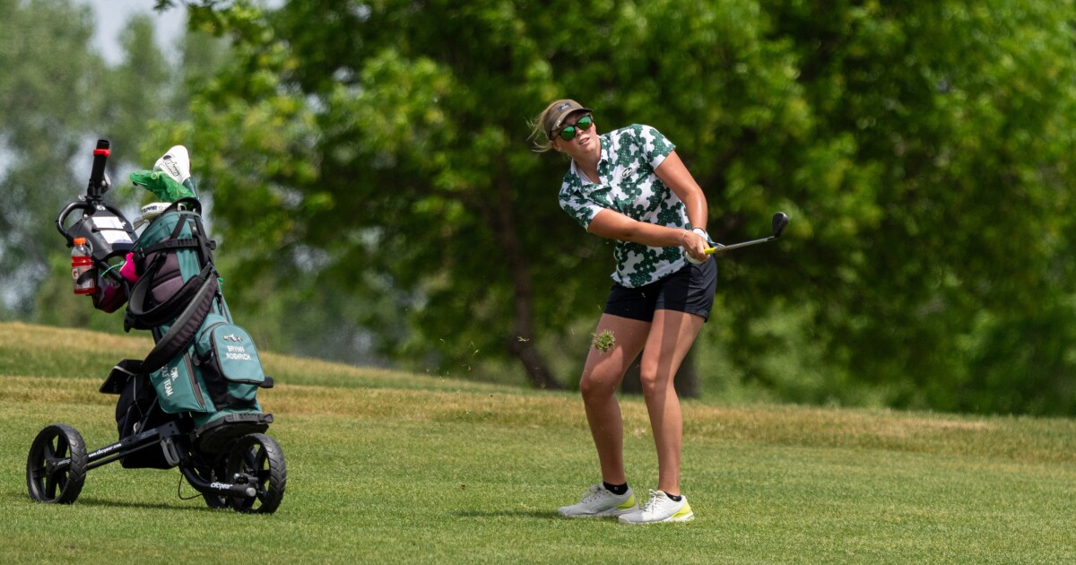 Brynn Roehrich wins third straight ‘B’ girls' golf title