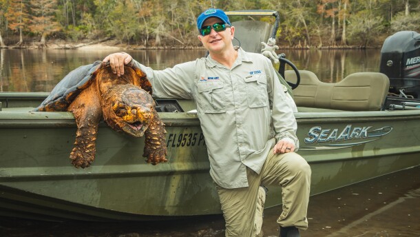 "Jerry knew about some biology and I knew about how to work a boat," said Travis Thomas, a research assistant professor at the University of Florida's Nature Coast Biological Station, "so it was a good team."