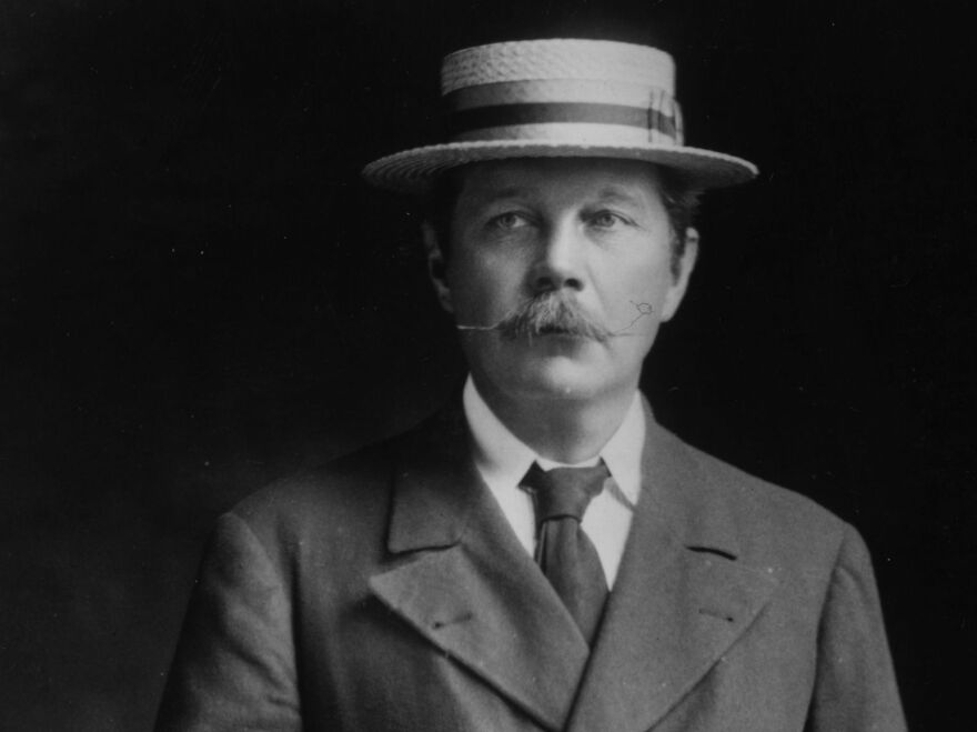 Arthur Conan Doyle, pictured above in 1905, is the creator of the Sherlock Holmes detective novels. His estate plans to appeal the federal judge's decision.