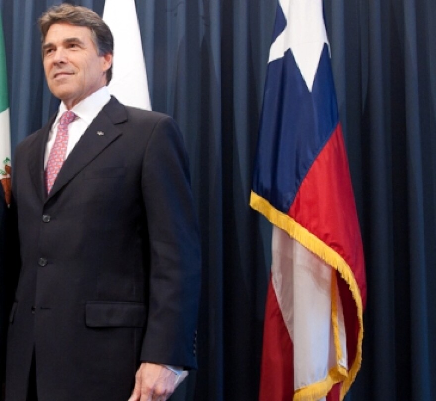 Governor Rick Perry will be sworn-in to a third full term in office Tuesday.