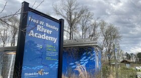 Photo by Katherine Hafner. The River Academy at Paradise Creek Nature Park in Portsmouth. The Elizabeth River Project is now working to expand the academy after large demand within just a few years of its 2018 launch.