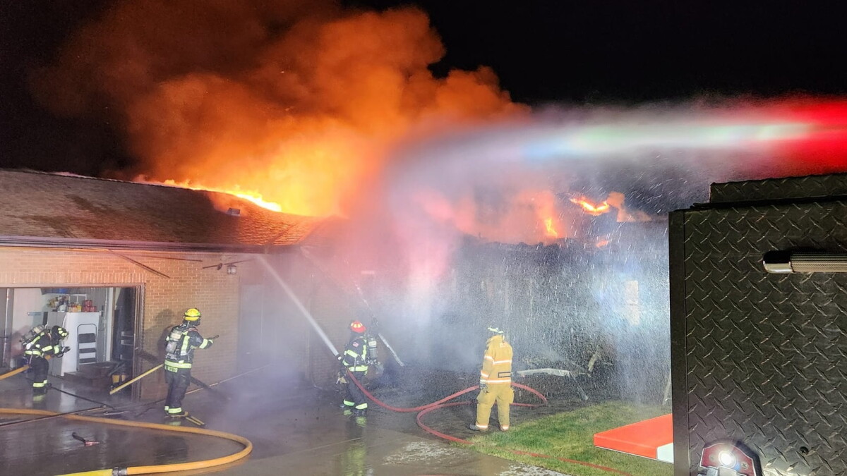 Dog alerts sleeping homeowner of house fire near Milbank - Vimarsana News