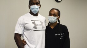 Derek Coe said he got the COVID vaccine to protect his daughter Darrion. She said she got the vaccine because her grandmother insisted.