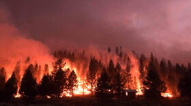  The Bootleg Fire, burning on the Fremont-Winema National Forest
