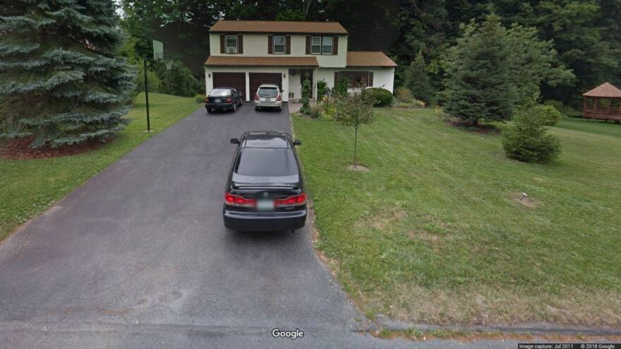 The Rotondos' house in Camillus, N.Y., where Michael Rotondo, 30, was evicted at the request of his parents.