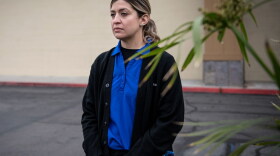 Brittannie Gulley is a cashier at Stater Bros. Market in Norwalk. Gulley has worked at Stater Bros. Market for 18 years, and throughout the pandemic things have changed for her. "It has been very stressful working in the pandemic," Gulley said.