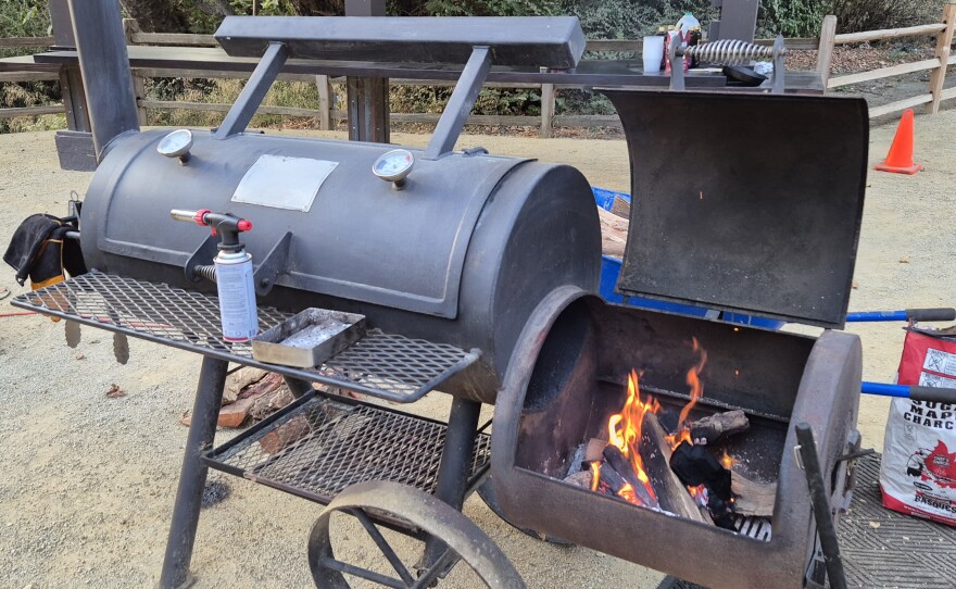 Of the 25+ grills available, this one is a smoker.