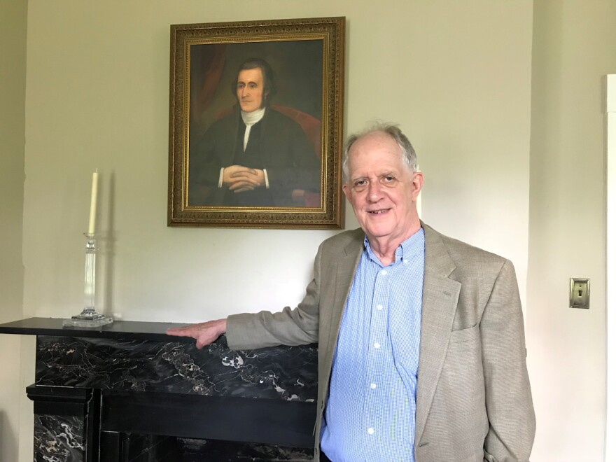 Walter Washington, descendant of George Washington's brother, Samuel Washington. Walter is the President of the nonprofit, "Friends of Happy Retreat."