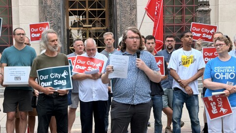 Organizers submitted over 23,000 signatures to Columbus City Hall on July 16, 2026 as part of the Our City Our Say movement. The petition, if a little more than 12,000 signatures are validated, would force a city charter amendment on the November 2026 general election ballot that could change how the city elects its nine council members.