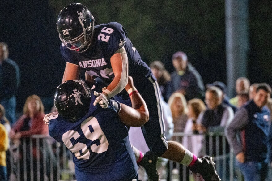 The sound of a 17year rivalry Ansonia high school football plays