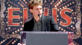 HOLLYWOOD, CALIFORNIA - JUNE 21: Austin Butler attends the Handprint Ceremony honoring Priscilla Presley, Lisa Marie Presley And Riley Keough at TCL Chinese Theatre on June 21, 2022 in Hollywood, California. (Photo by Jon Kopaloff/Getty Images)