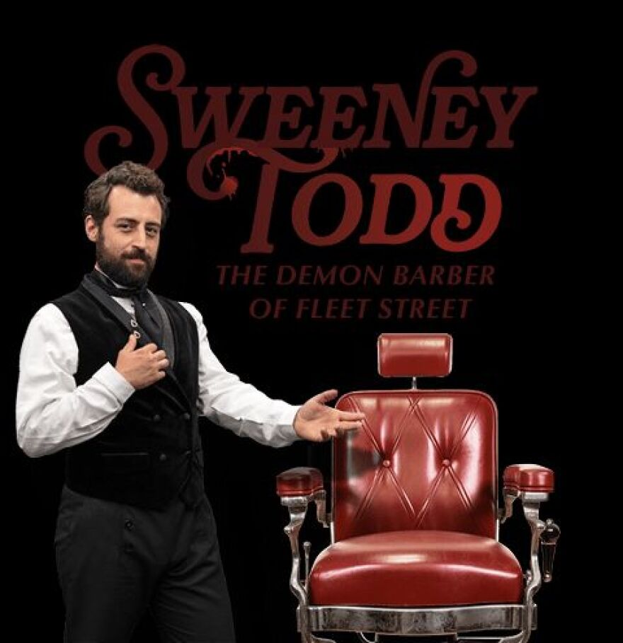 The Naples Players Poster for 'Sweeney Todd: The Demon Barber of Fleet Street'