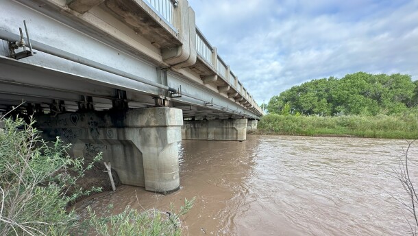 The Onate Bridge in Espanola has been closed since June 2025, and isn't expected to re-open until Spring 2026 at the earliest.