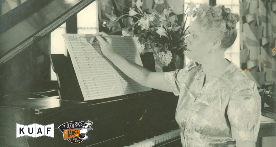Florence Price at the piano