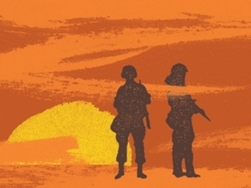 Yellow Birds book cover detail