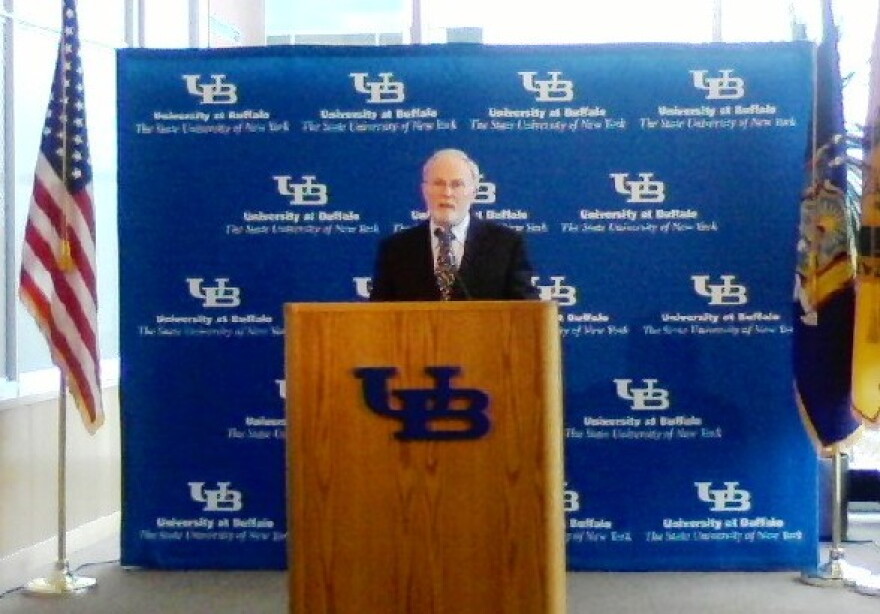 UB president John Simpson