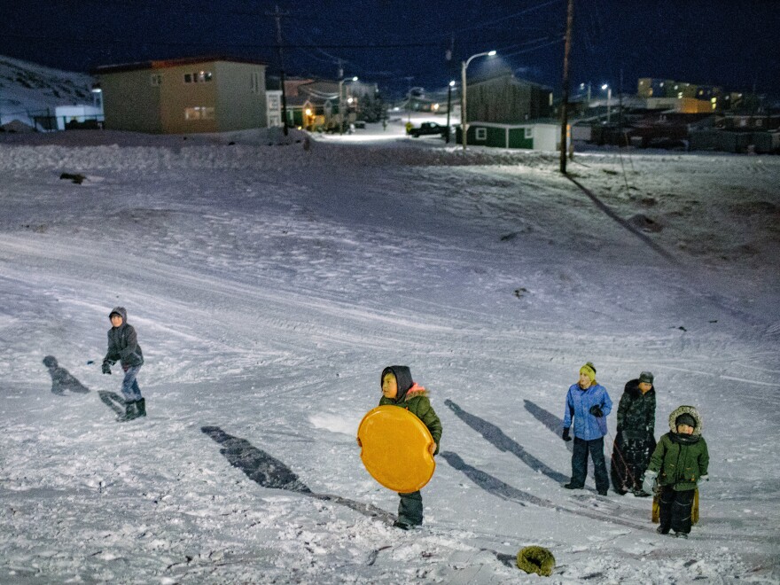 A lot has changed in the Arctic since the Canadian government forced Inuit families to settle in towns. But the community is trying to preserve traditional parenting practices.