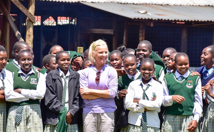 For $500 girls receive a full year in boarding school
