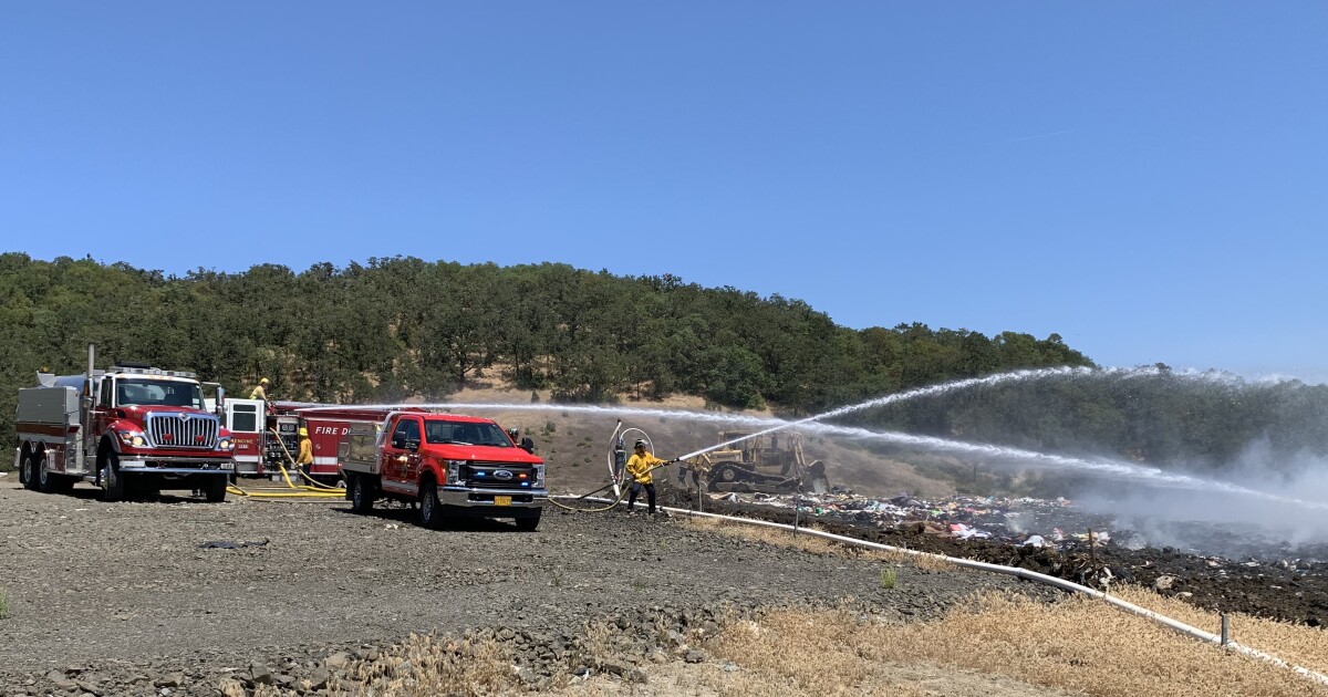 Fire at Roseburg Landfill Contained Quickly