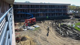 Renna Hall dormitories are being renovated at Joint Base Langley-Eustis, Virginia.