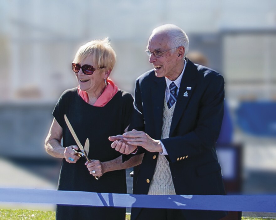 Linda Zillman(left) and her husband Donald Zillman. Linda Zillman, who died in September 2025, was an art historian and longtime advocate for visual arts.