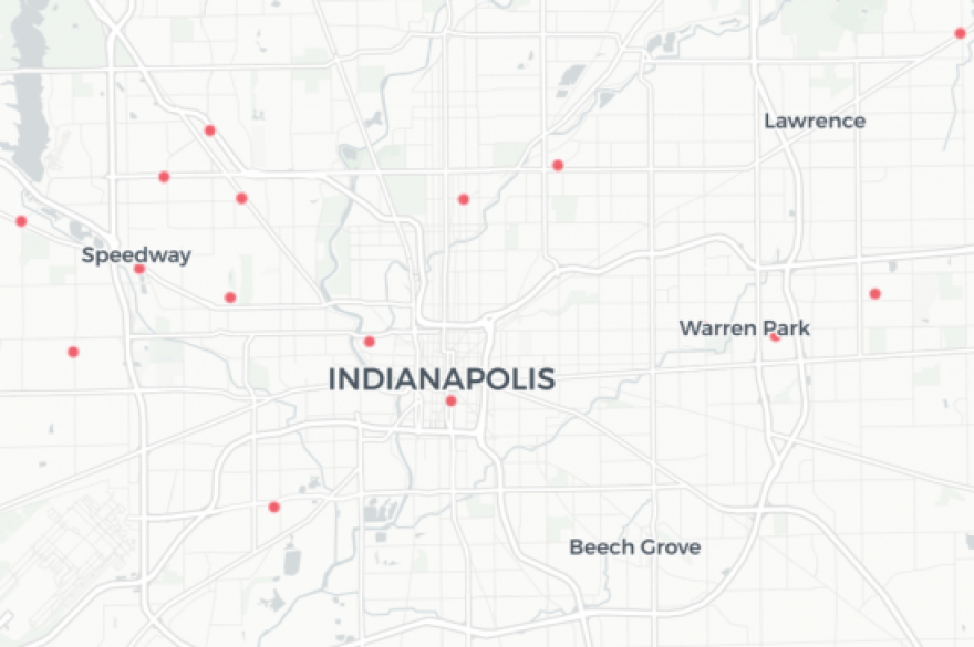 Marion County's most Black neighborhoods only had three of the county's 30 testing sites as of June 25.