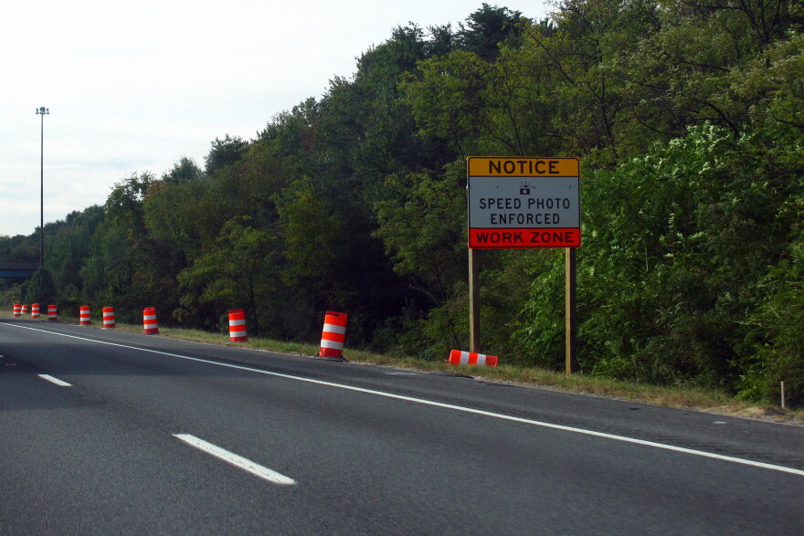 Legislation would establish a pilot program that allows four highway work zone speed cameras around the state.