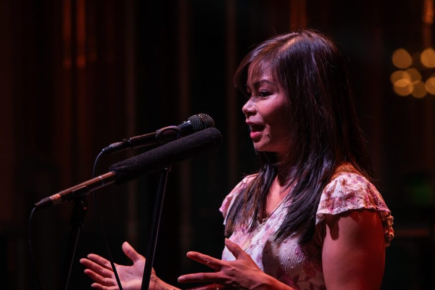 Storyteller Phuong Nguyen. Photo by Aaron Curtis.